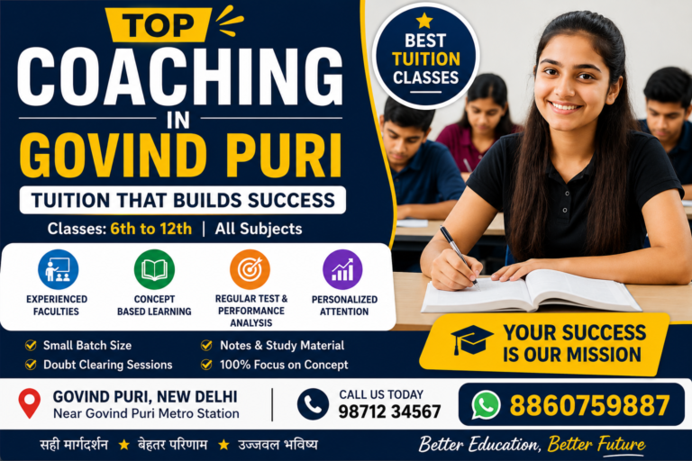 Top Coaching in Govind Puri