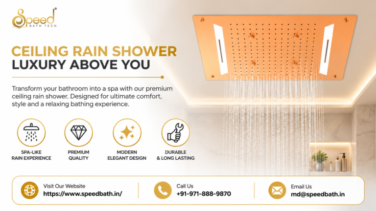 What Are the Benefits of Installing a Ceiling Shower?