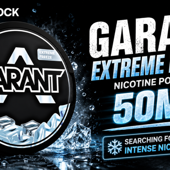 GARANT Extreme Freeze 50mg Nicotine Pouches Guide