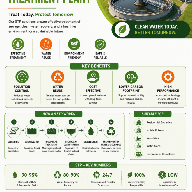 5 Benefits of Installing a Sewage Treatment Plant for Commercial Buildings