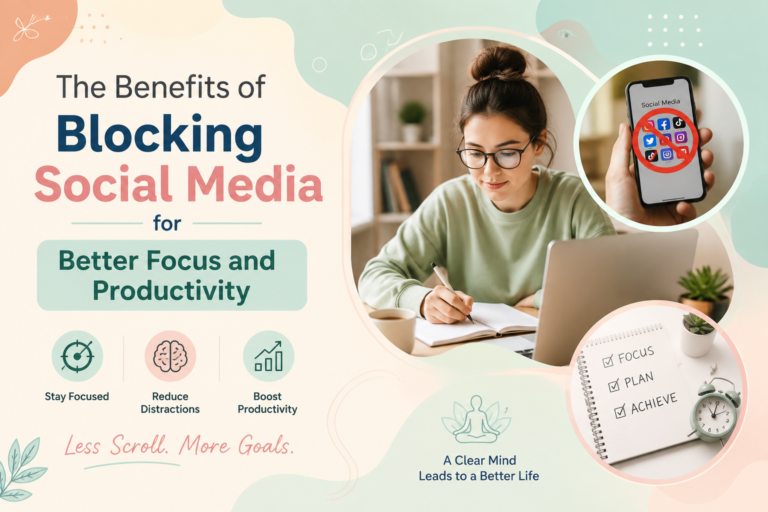 The Benefits of Blocking Social Media for Better Focus and Productivity