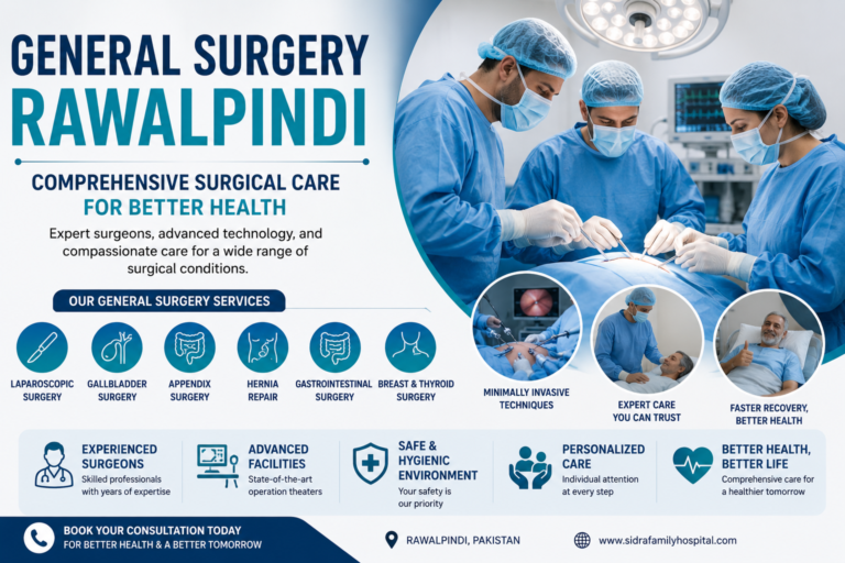 General Surgery Rawalpindi: Comprehensive Surgical Care for Better Health