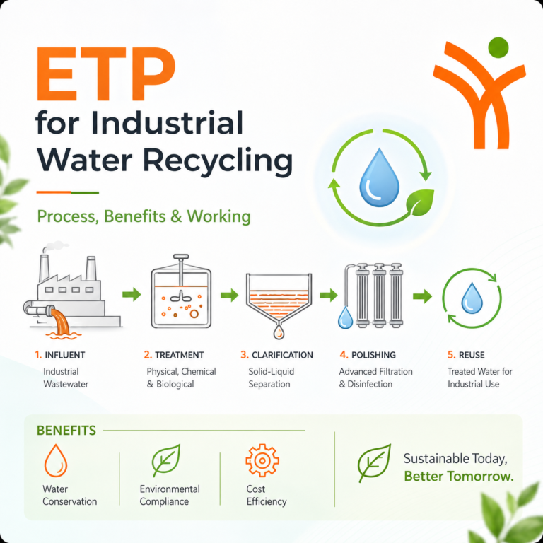 Effluent Treatment Plant (ETP): Smart Industrial Wastewater Treatment & Reuse Solutions