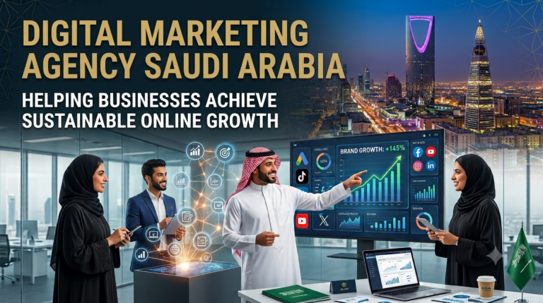 Digital Marketing Agency Saudi Arabia: Helping Businesses Achieve Sustainable Online Growth