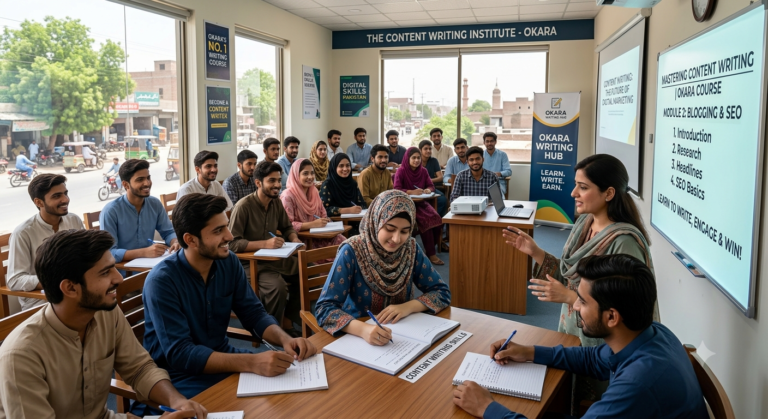 Content Writing Course in Okara