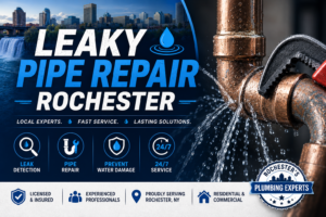 Leaky Pipe Repair Rochester: Your Complete Guide to Fixing Leaks Before They Become Disasters