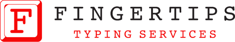 Fingertips Typing Services
