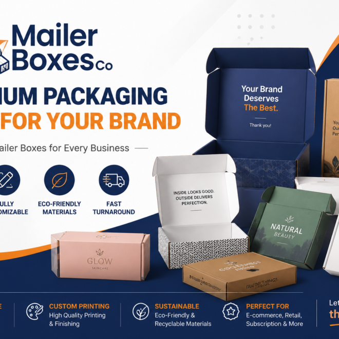Mailer Boxes Co. – Premium Custom Packaging Solutions for Every Brand