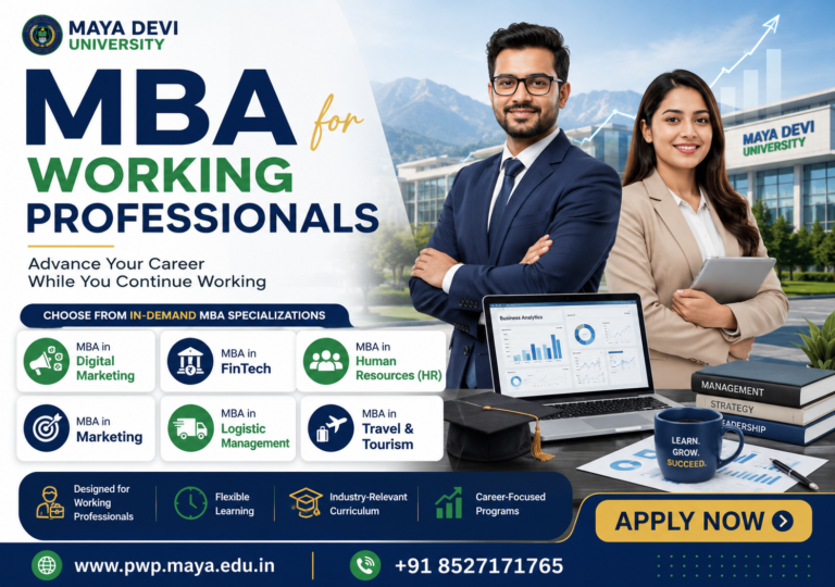 MBA for Working Professionals: The Key to Better Career Opportunities After Graduation
