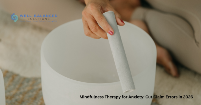 Mindfulness Therapy for Anxiety: Cut Claim Errors in 2026
