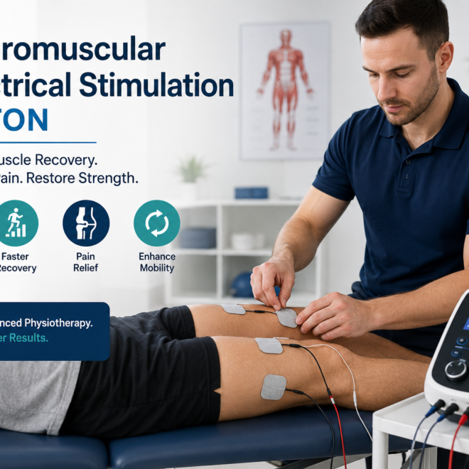 Neuromuscular Electrical Stimulation Luton | Faster Recovery | Reviva Physio & Rehab