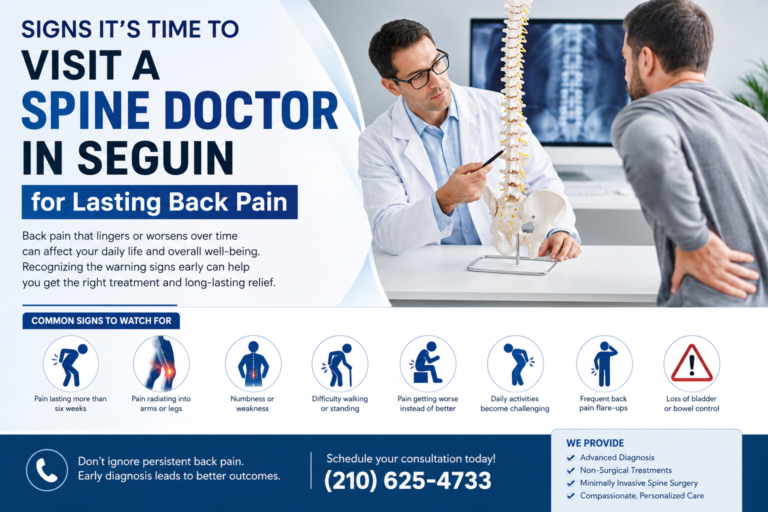 Spine Doctor in Seguin for Lasting Back Pain | Brain and Spine Institute San Antonio, Texas
