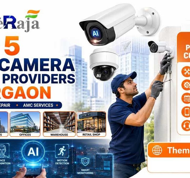 Top 5 CCTV Camera Service Providers in Gurgaon | Installation, Repair & AMC