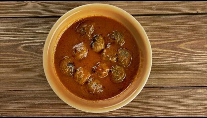Veg Rogan Josh: A Flavorful North Indian Yam Curry