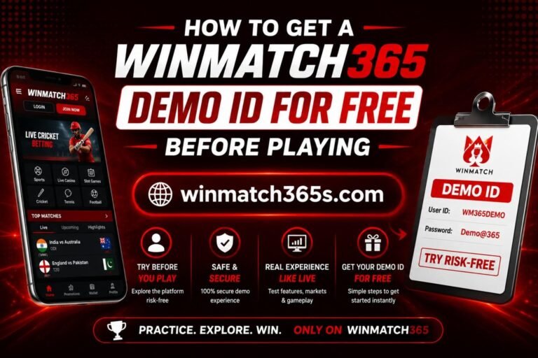 How to Get a Winmatch365 Demo ID for Free Before Playing