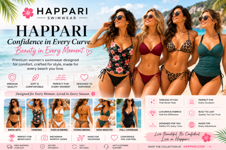 Happari | Premium Women’s Swimwear & Bikini Collections