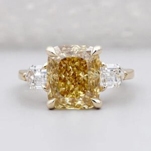 Yellow Diamond Engagement Ring Certification Explained