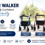 How to Choose the Right Rollator Walker for Comfortable Everyday Mobility