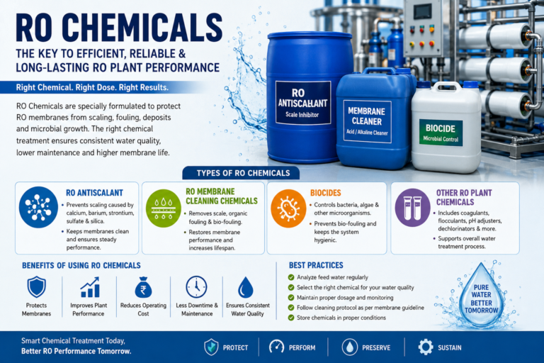 RO Chemicals: The Overlooked Factor Behind Consistent RO Plant Performance