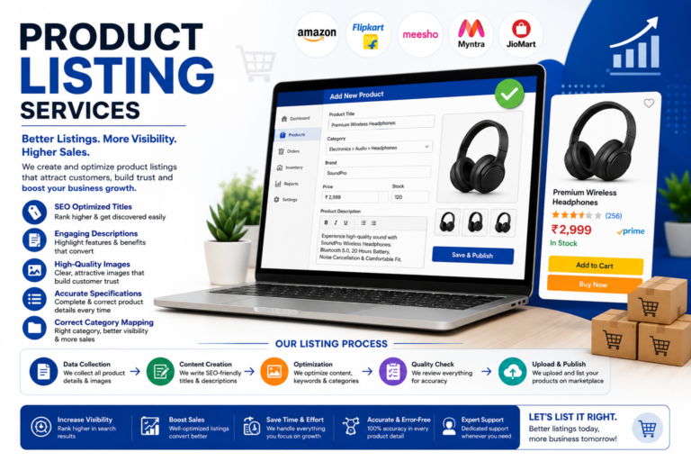 Product Listing Services: A Complete Guide to Better E-commerce Performance