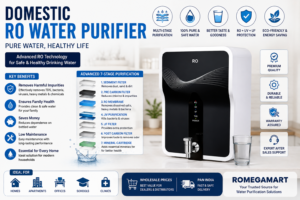 Domestic RO Water Purifier: Pure Water for a Healthier Lifestyle Every Day