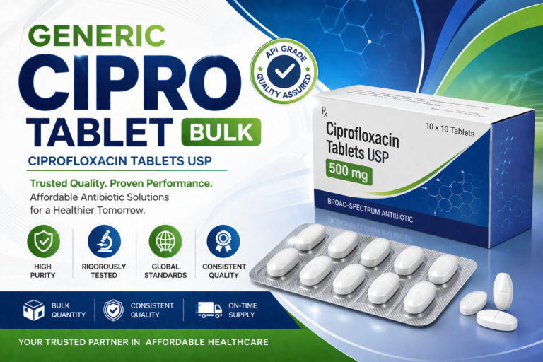 Treating Bacterial Infections with Confidence: The Generic Cipro Advantage