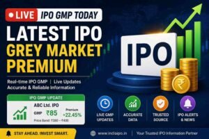 Live IPO GMP Today: Latest IPO Grey Market Premium