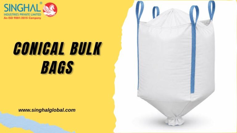 Conical Bulk Bags for Convenient Material Unloading