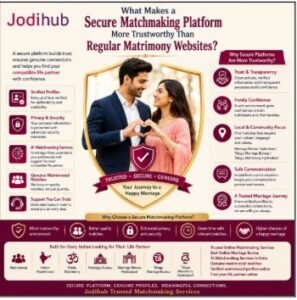 What Makes a Secure Matchmaking Platform More Trustworthy Than Regular Matrimony Websites
