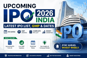 Upcoming IPO 2026 India – Latest IPO List, GMP & Dates