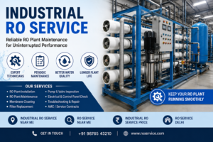 Industrial RO Service: How Regular Maintenance Improves RO Plant Performance