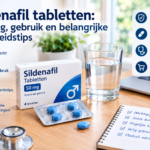 Sildenafil tabletten: werking, gebruik en belangrijke veiligheidstips