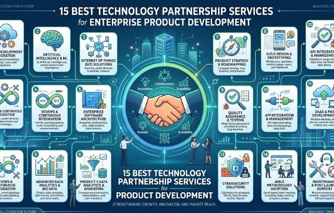 15 Best Technology Partnership Services for Enterprise Product Development