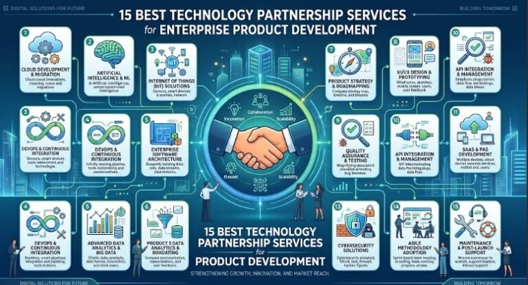 15 Best Technology Partnership Services for Enterprise Product Development