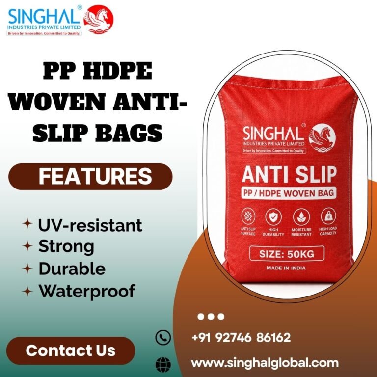 PP HDPE Woven Anti Slip Bags for Reliable Bulk Packaging