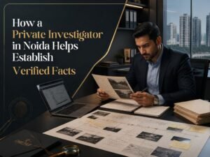 How a Private Investigator in Noida Helps Establish Verified Facts