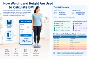 How Weight and Height Are Used to Calculate BMI with a BMI Calculator