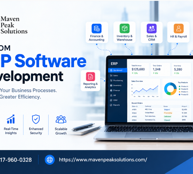Custom ERP Development Services for US Businesses