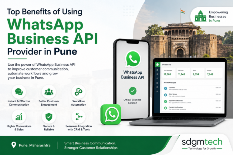 Top Benefits of Using a WhatsApp Business API Provider in Pune