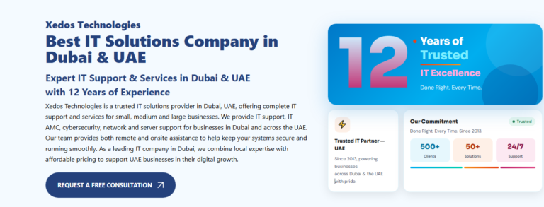 IT Solutions Company In UAE