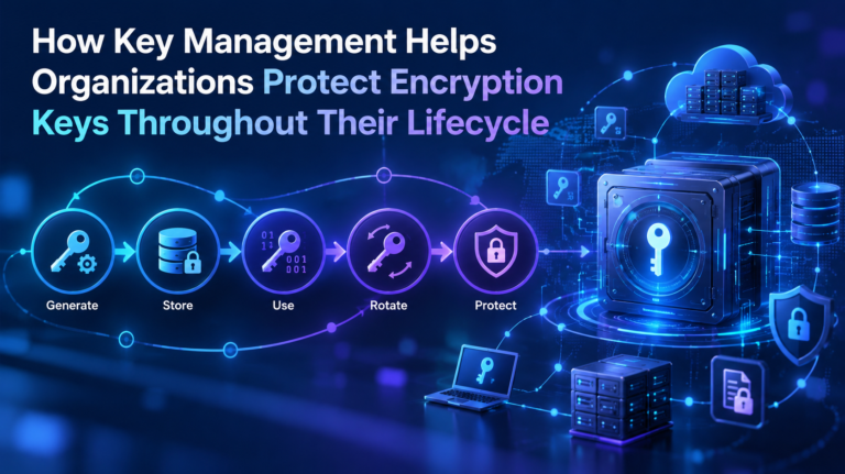 How Key Management Helps Organizations Protect Encryption Keys Throughout Their Lifecycle