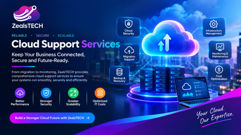 Cloud Support Services: Benefits, Solutions & Business Guide