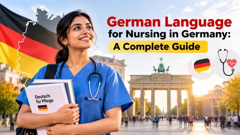 German Language for Nursing in Germany: Complete A1 to B2 Guide