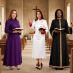 Which Ladies Clergy Attire Creates a Refined Look for Sunday Preaching?