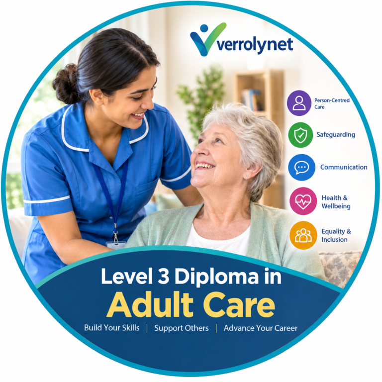 Level 3 Diploma in Adult Care | Professional Care Training UK
