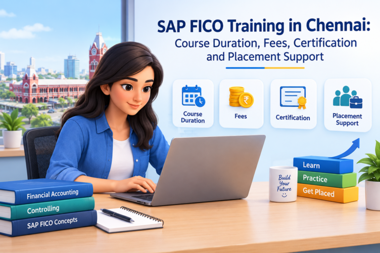 SAP FICO Training in Chennai: Course Duration, Fees, Certification and Placement Support