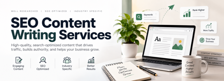 SEO Content Writing Services: Creating Content That Ranks, Builds Trust, and Converts