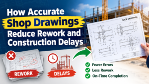 How Accurate Shop Drawings Reduce Rework and Construction Delays