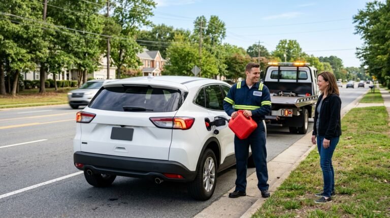 How Fuel Delivery Help for Cars Running Low Raleigh NC Can Help Stranded Drivers