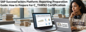 SAP SuccessFactors Platform: Reporting Preparation Guide: How to Prepare For C_THR92 Certification
